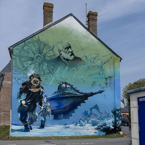 En souvenir de Jules Verne, Le Crotoy