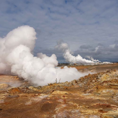 Gunnuhver geothermal site