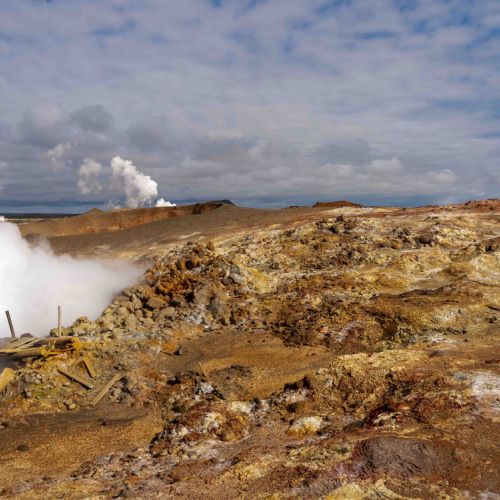 Gunnuhver geothermal site