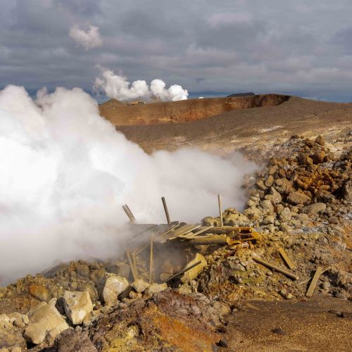 Gunnuhver geothermal site