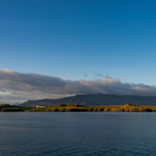 View from Reykjavik cruise port