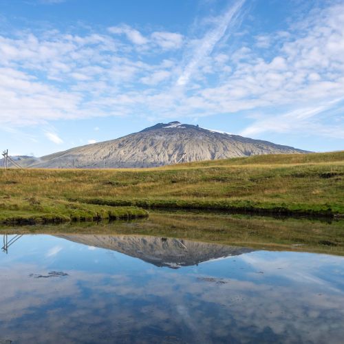 Snaefellses Miđpufa (1446m)