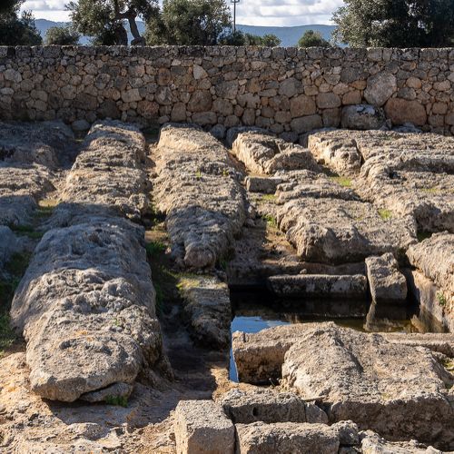 Egnazia - Route à deux voirs